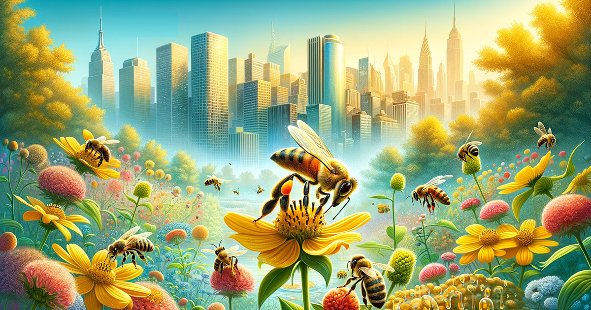 In città più pesticidi e meno metalli pesanti: lo rivelano le api