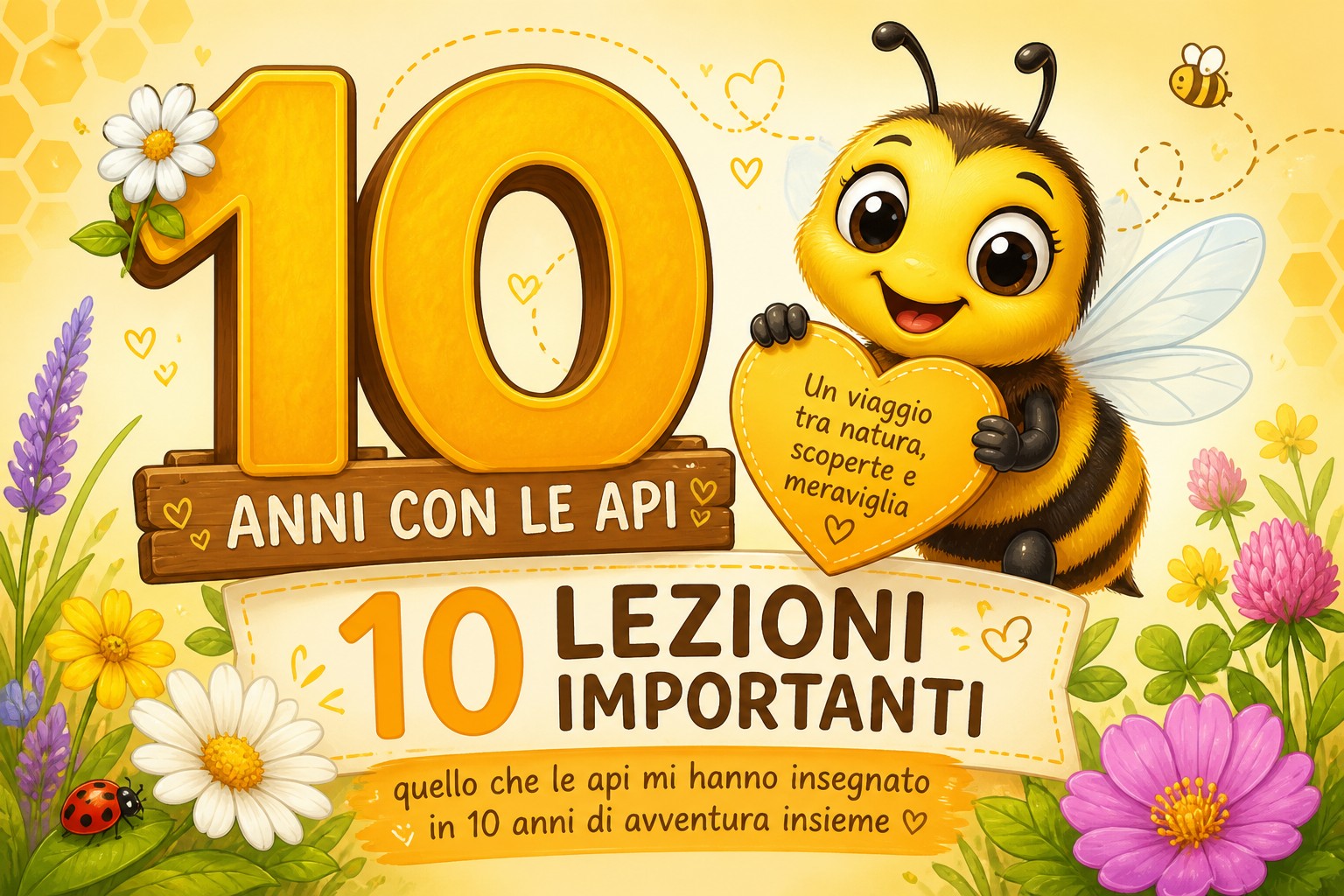 Cosa ho imparato dalle api: l'amore per gli insetti